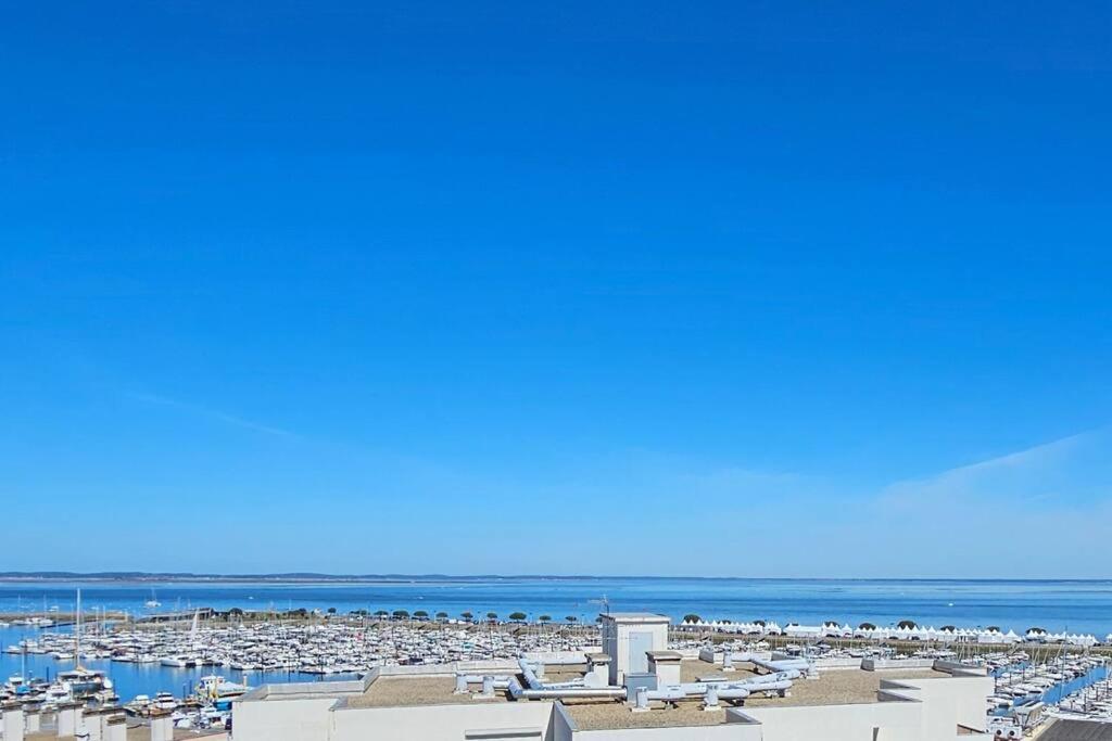 Vue Panoramique Sur Bassin,Piscine Et Terrasse Apartment Arcachon Ngoại thất bức ảnh