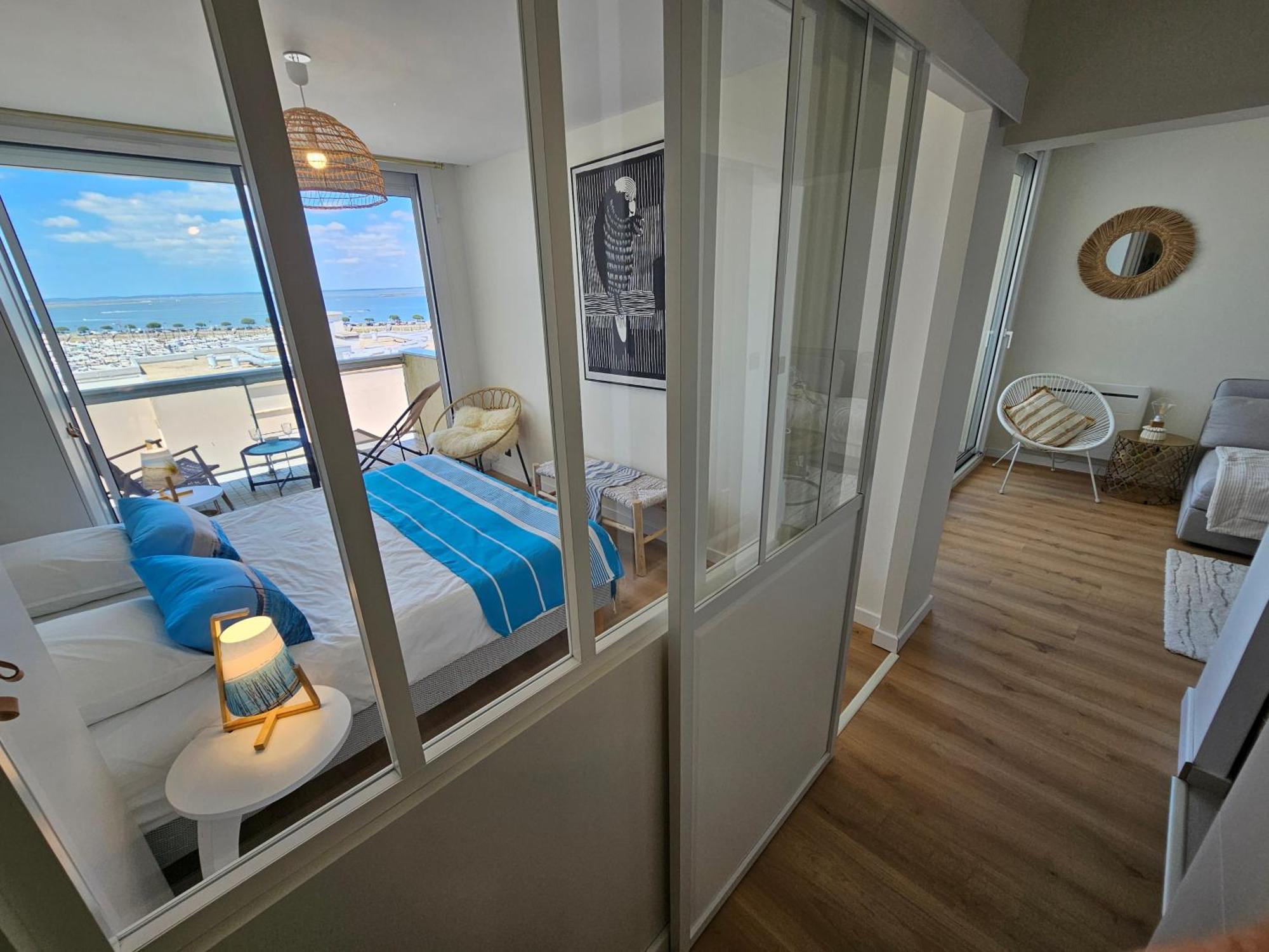 Vue Panoramique Sur Bassin,Piscine Et Terrasse Apartment Arcachon Ngoại thất bức ảnh